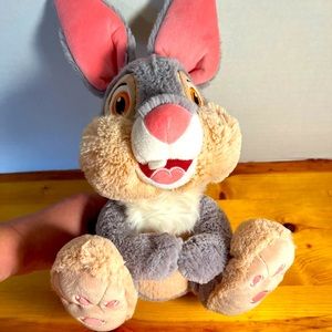 Disney Store Genuine Bambi Thumper Bunny Rabbit Plush Stuffed Toy